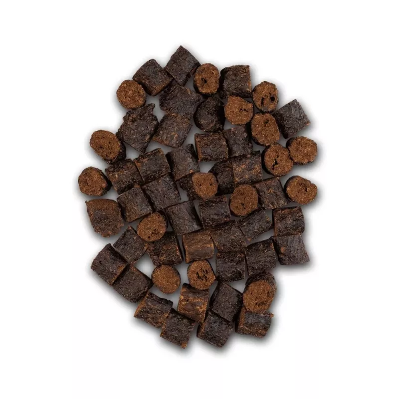 Guloseimas para cães UNISZKI Crunchy coelho com hortelã e urtiga 80 g — carne de coelho, hortelã, urtiga, snacks crocantes