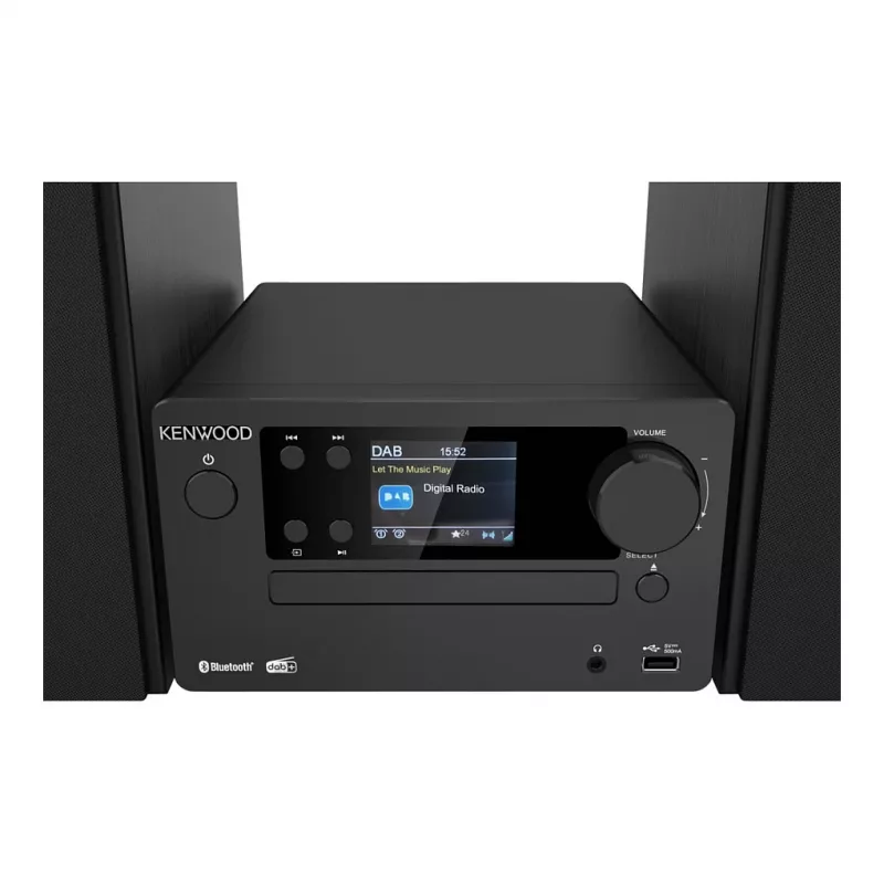 Micro-sistema de áudio doméstico Kenwood M-725DAB-B 25 W preto (M725DABB)