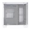 Caixa de computador DarkFlash B275 (branca) Mid-Tower compatível com ATX, I/O frontal, vidro temperado