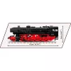 Locomotiva a vapor DR BR 52/TY2, brinquedo de construção escala 1:35