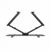 Suporte de parede para TV ART AR-85 para televisores de 32–70 polegadas, até 45 kg, inclinável -15–5°, orientável 45°, extensão 118–622 mm, VESA 75x75–600x400