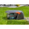 Garagem para robô corta-relvas, Abrigo Cinzento/Turquesa, para SILENO life, SILENO city