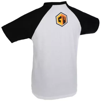 T-shirt Global Masters GM Text - branco (L)