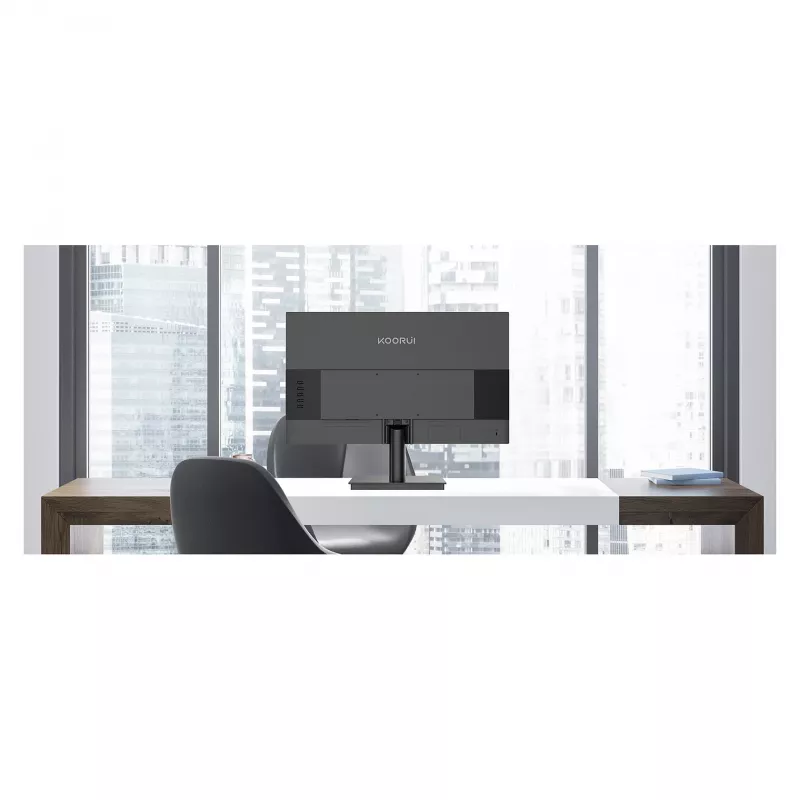 Monitor de computador Koorui E2711K 27 polegadas (68,6 cm) Full HD 1920x1080, 5 ms, ângulo de visão 178°, VESA, preto
