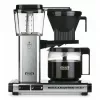 Máquina de café de filtro MOCCAMASTER KBG 741 — depósito de água de 1,25 l, jarra de 10 chávenas, 1520 W, aço inoxidável/preto