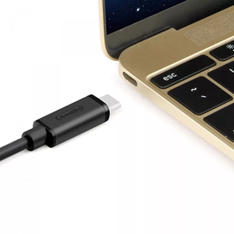 Cabo USB UNITEK Y-C474BK USB 3.2 Gen 1 (3.1 Gen 1) 1 m USB A USB C preto