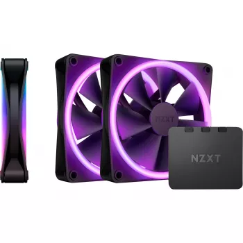 Ventoinha NZXT F120 RGB DUO Triple Pack 12 cm 500-1800 RPM 29 dB
