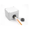 Conector de fibra ótica DeLOCK LC duplex para LC duplex multimodo IP68