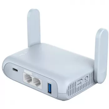 Router portátil ALLNET GL-MT3000 Wireless AX 3000 Mbit/s – formato de bolso para casa e em viagem
