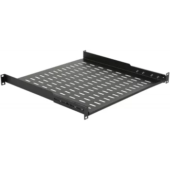 Prateleira de rack LOGON RAS405BL preto capacidade 50 kg 19 polegadas