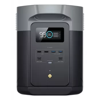 EcoFlow DELTA 2 Max estação de energia portátil fosfato de ferro-lítio (LiFePO4) 2400 W 23 kg