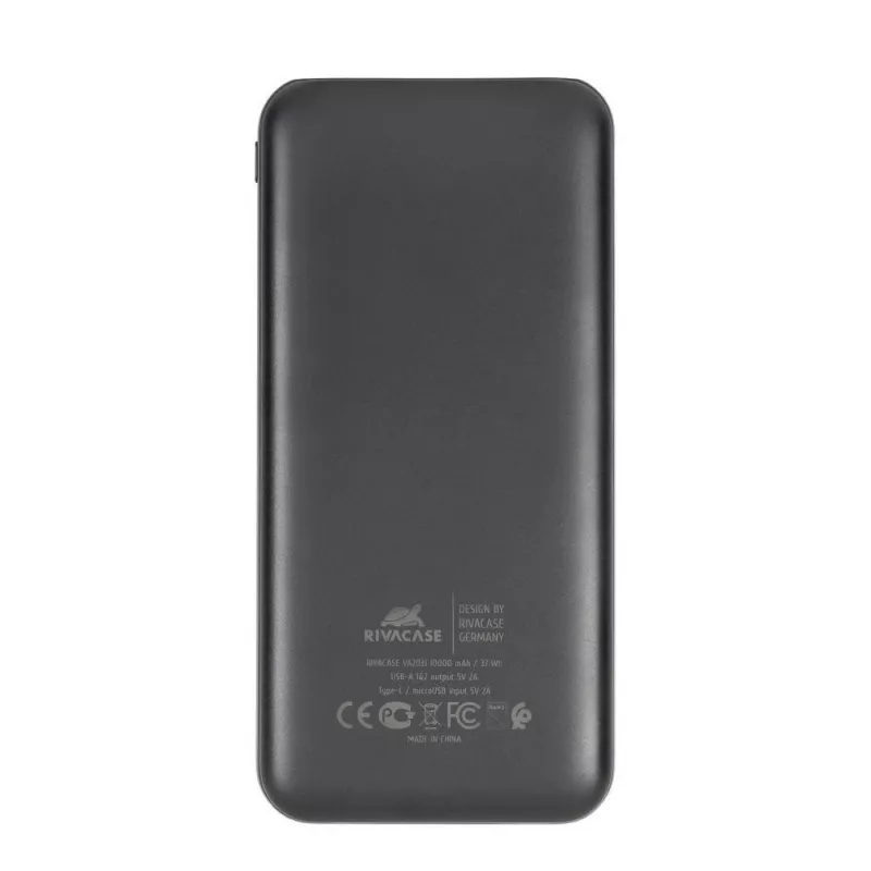 Powerbank USB 10000MAH/VA2031 preto Rivacase