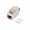 Módulo Keystone Digitus CAT 8.1 RJ-45 blindado plano branco