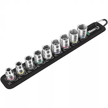 Conjunto de chaves de caixa Wera Belt B 4 3/8 polegadas métricas