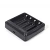 Carregador de pilhas Gembird BC-USB-03 compatível com USB AA AAA preto