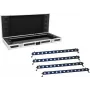 Iluminação LED bar EUROLITE 4x LED BAR-12 QCL RGB+UV, 4 unidades, LEDs RGB+UV
