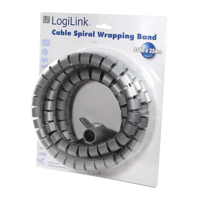 Abraçadeiras LogiLink KAB0013 prateado 2500 mm
