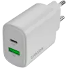 Carregador CANYON OnCharge 250 25W 1xPD 1xQC EU branco