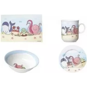 Taça de cereais de porcelana ritzenhoff & breker Unterwasserwelt 170 mm, apta para máquina de lavar loiça