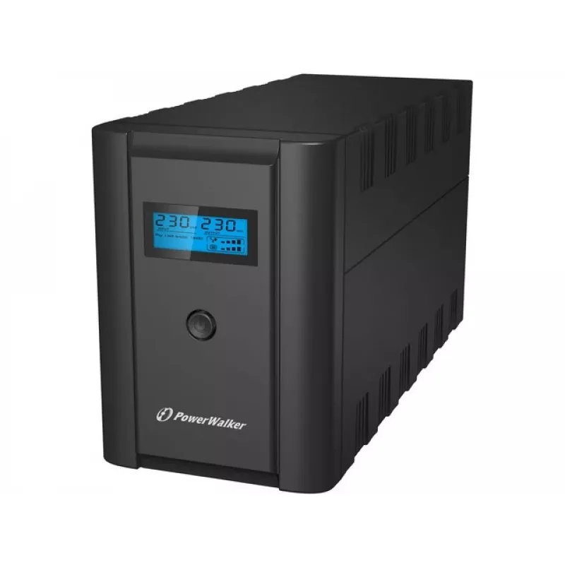 PowerWalker VI 1200 LCD/FR Line-Interactive 1,2 kVA 600 W 4 saídas AC