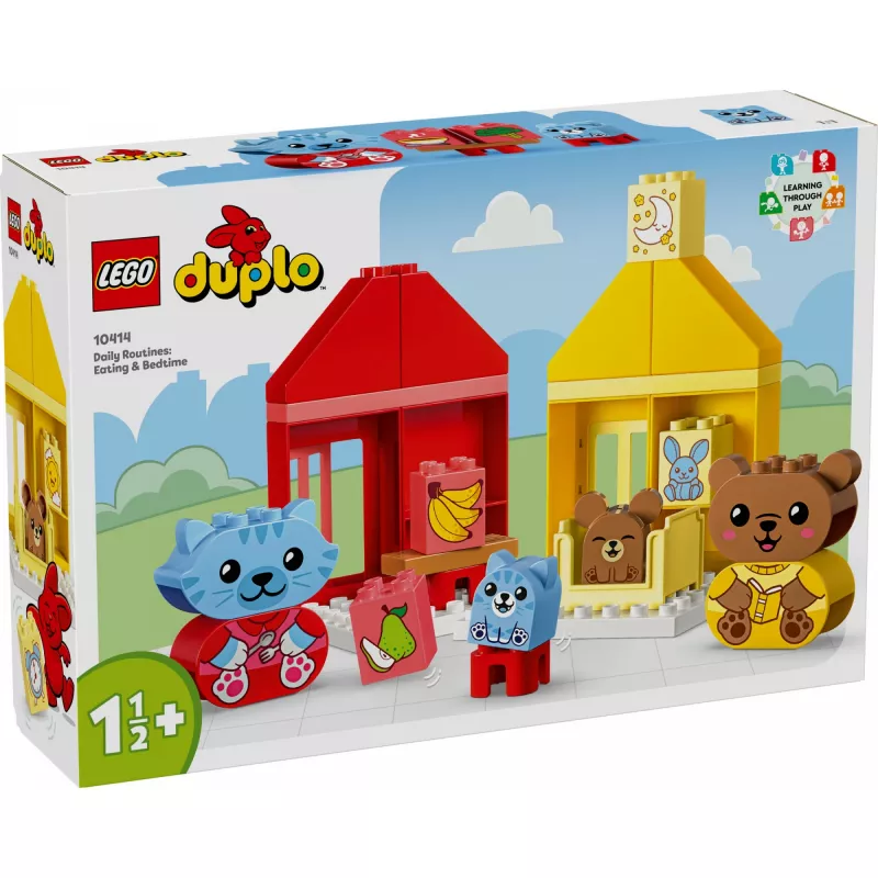 LEGO DUPLO As minhas primeiras rotinas diárias: refeições e hora de dormir 10414