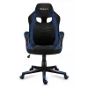 Cadeira gaming Huzaro FORCE 2.5 azul MESH assento em rede preta, azul