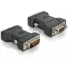 VGA 15 pinos conector fêmea para DVI 24+5 ficha DeLOCK 65016