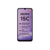 Xiaomi Redmi 15C 5G - Smartphone 5G - Dual-SIM - RAM 8 GB / armazenamento interno 128 GB - slot microSD - 6,9 polegadas - 1600 x 720 píxeis (120 Hz)