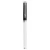 Caneta de tinta permanente Waterman Hémisphère Colour Blocking preto branco lacado