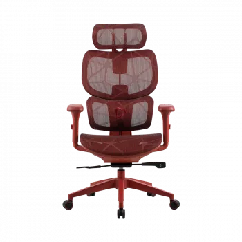 Cadeira de escritório gaming Onex | Ventra Premium malha | vermelho