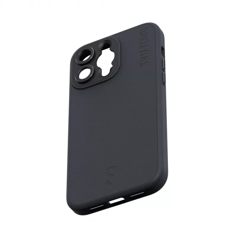 ShiftCam AC-CA-14PR-CH-EF capa protetora com suporte para lente para iPhone 14 Pro, MagSafe, charcoal