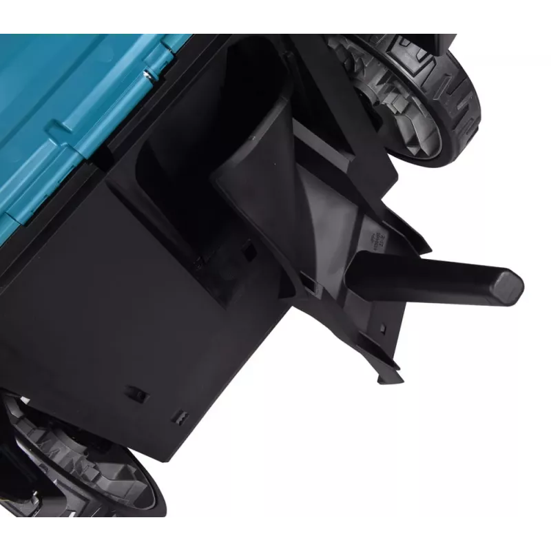 Cortador de relva Makita DLM480Z manual a bateria preto, turquesa