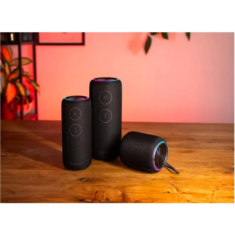 Altifalante Bluetooth SIRIUS 2 Preto Potência 20W