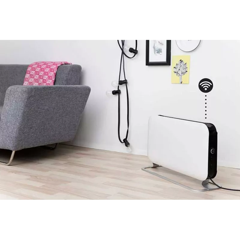 Aquecedor por convecção Mill CO1200WIFI3, 1200 W, WiFi+App, adequado para espaços até 18 m², branco