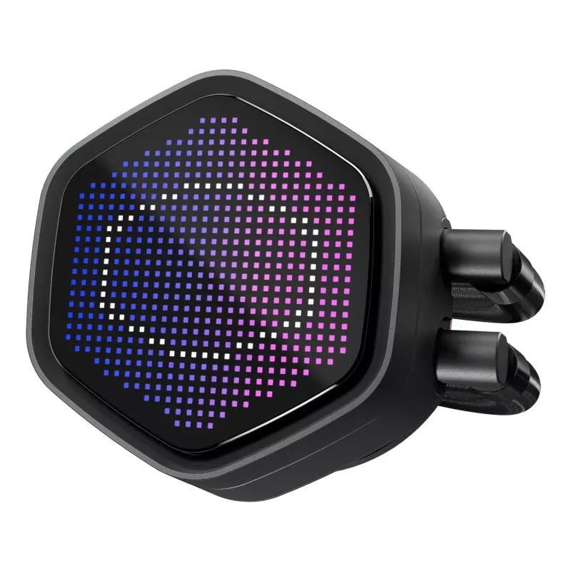 Refrigerador líquido para CPU Cooler Master MasterLiquid 240 Atmos II 240 mm RGB, radiador de 240 mm, iluminação RGB
