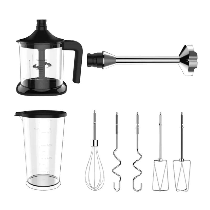 Gastroback 40983 Design Handmixer Pro batedeira de mão, preto/prateado