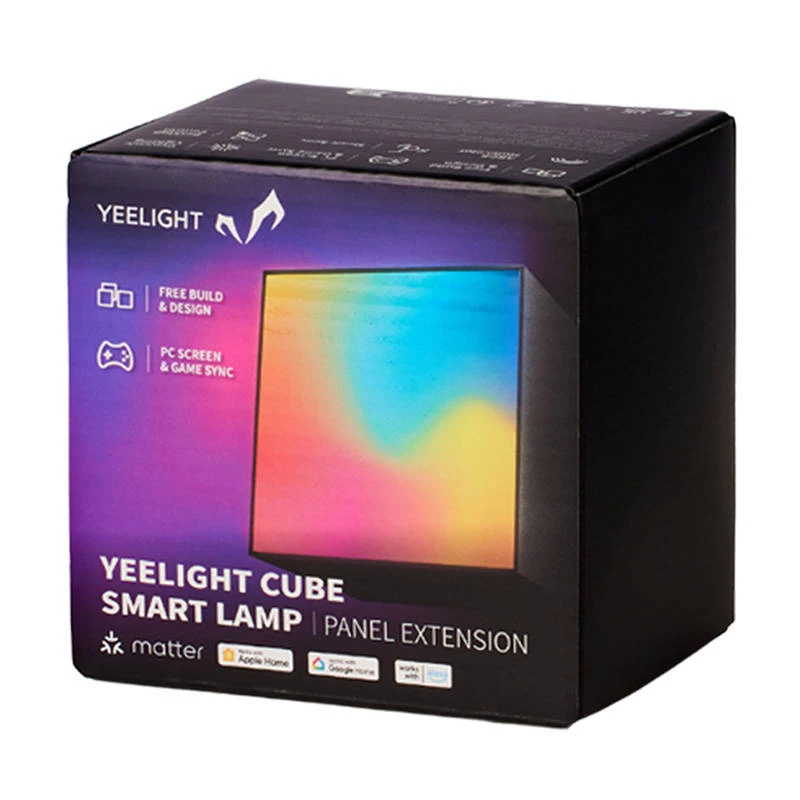 Yeelight Smart Cube Light Panel YLFWD-0006 painel de luz para gaming, preto