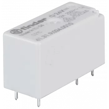 Relé de potência PCB Finder 24 VDC 400 mW (41.31.9.024.0010)
