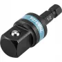 Makita Impact Black - Adaptador de conector fêmea - 1/2 - square - Inbus - Comprimento: 50 mm