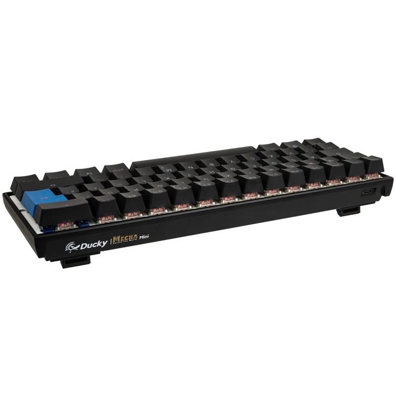 Teclado Ducky Mecha Mini rato incluído Gaming USB inglês preto