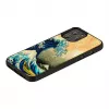 Capa de proteção iKins para Apple iPhone 12 Pro Max com design Great Wave