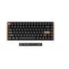 Teclado mecânico sem fios Keychron K2 Special Edition — layout compacto 75 %, retroiluminação RGB, preto, modelo K2H-F1