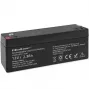 Bateria AGM selada QOLTEC 12V 2,3Ah para sistemas UPS e de backup, descarga máx. 34,5A