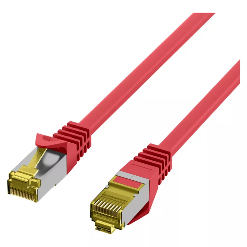 EFB-Elektronik cabo de rede RJ45 Cat.6A S/FTP LSZH Cat.7 cabo bruto vermelho 0,15 m fabricante: EFB Elektronik (MK7001.0,15R)