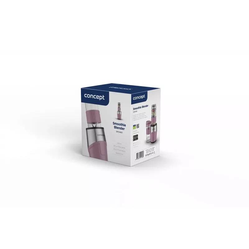 Máquina de smoothies SM3483 500 W rosa velho