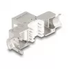 Módulo Keystone DeLOCK RJ45 fêmea para LSA Cat.6A fino sem ferramentas