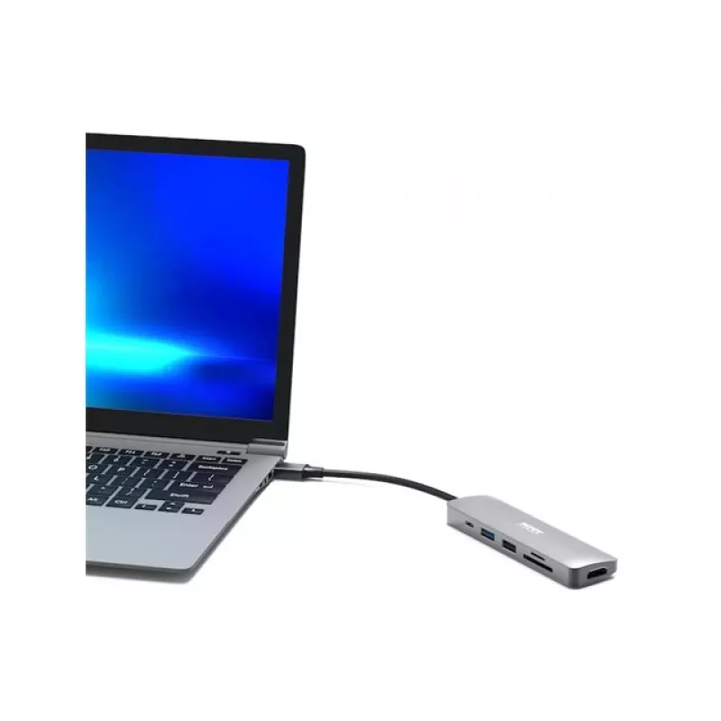 Port Designs 900162 Estação de acoplamento móvel USB-C 5 em 1, 100W