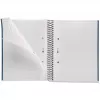 Bloco universitário MIQUELRIUS Eco Design 1 quadriculado DIN A5 com margem interior (A615699)