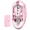 Rato Lamzu MAYA X 8K rato gaming sem fios rosa claro USB