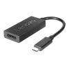 Lenovo 4X90Q93303 adaptador de vídeo 0,2 m USB Type-C DisplayPort preto